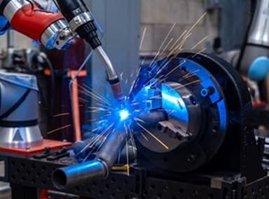 Robotsveising i industrielt produksjonsmiljø